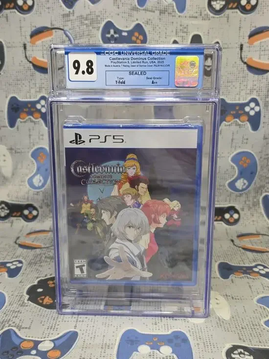 Castlevania Dominus Collection Limited Run #116 Graded 9.8 A++ PlayStation 5 PS5