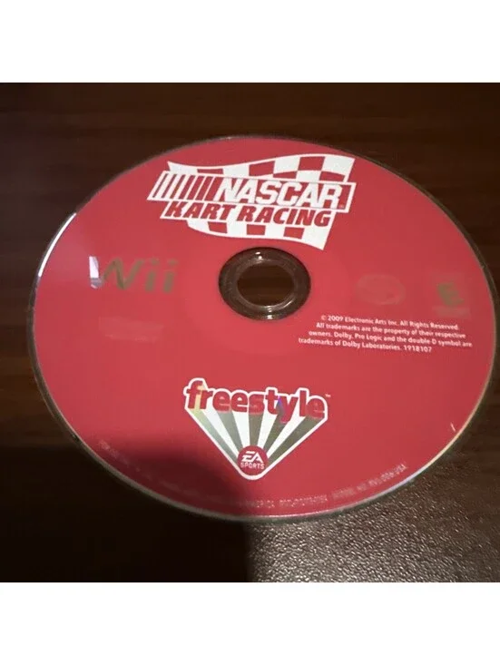 nascar kart racing wii Working Disk only