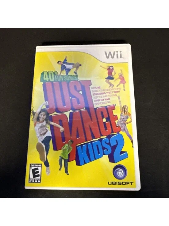 Just Dance Kids 2 (Wii) w/ Manual Game CIB Complete!