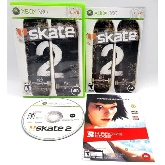 Skate‎ 2 (Xbox 360) CIB COMPLETE IN BOX