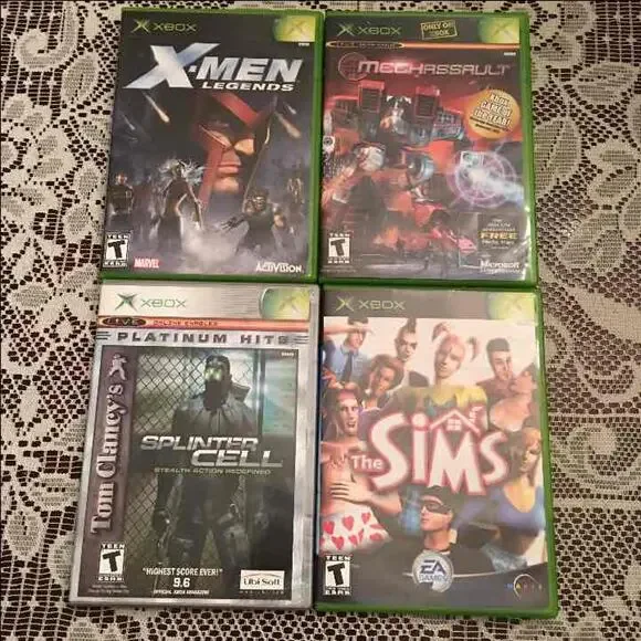 4 Xbox Games - Teen