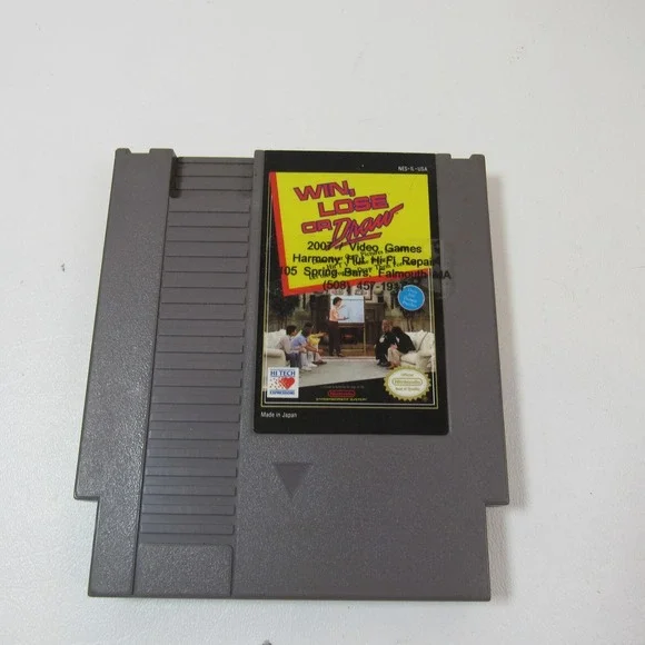 Win, Lose Or‎ Draw (NINTENDO NES 1989) 1