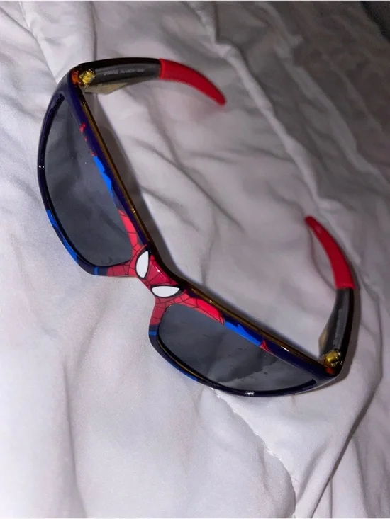 Spiderman Red and Blue Kids Sunglasses with Dark Lenses