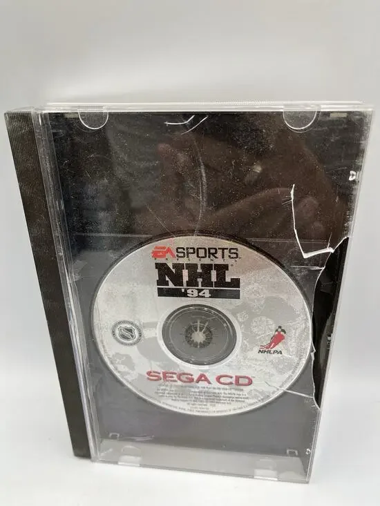 NHL '94 (Sega CD, 1993) Loose Disc Only! Good Condition! Hockey EA Sports
