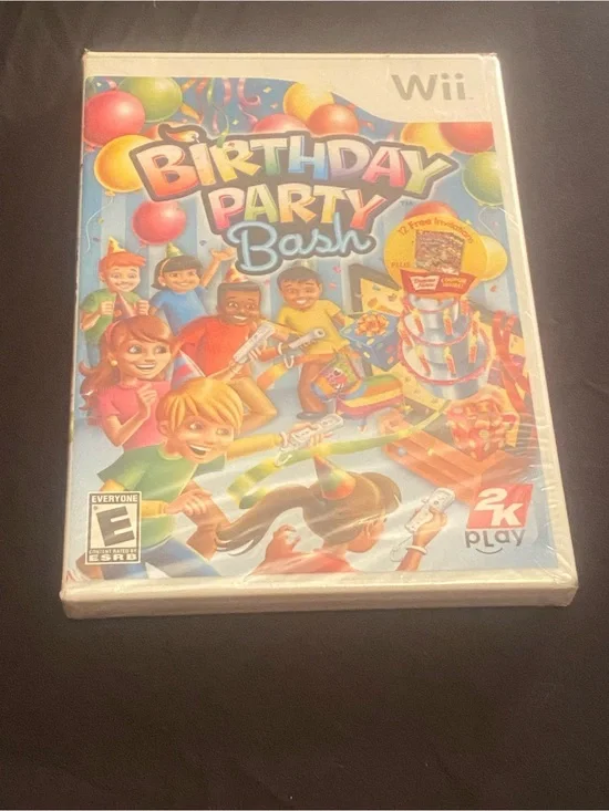 Birthday Party Bash (Nintendo Wii, 2009) New Factory Sealed