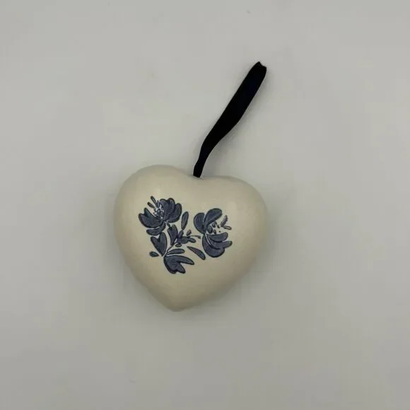 Vintage Pfaltzgraff Yorktown Heart Shaped Pomander Diffuser Sachet Potpourri