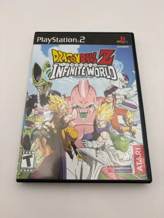 Dragonball Z: Infinite World (Sony PlayStation 2, 2008) CIB w/ Manual