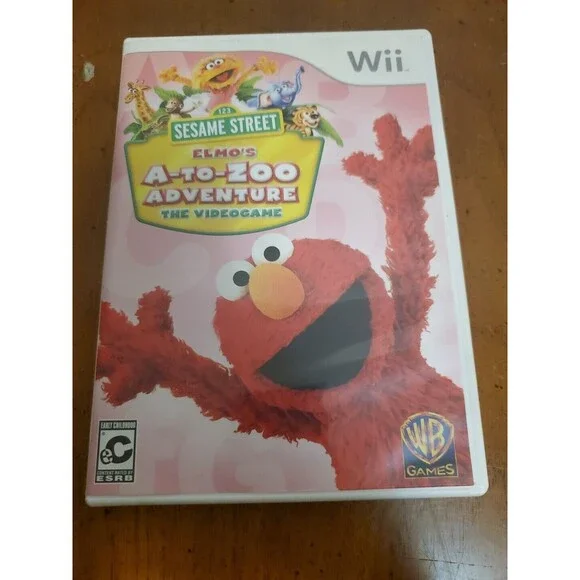 Sesame Street: Elmo's A-to-Zoo Adventure - The Videogame (Nintendo Wii, 2010)