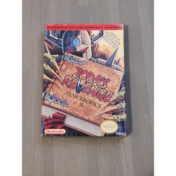Zoda's Revenge Star Tropics 2 II NES Nintendo Entertainment System New Sealed