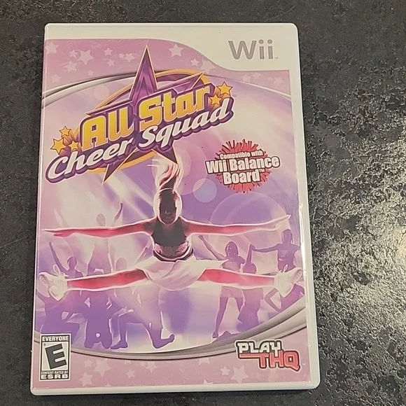 Wii All Star Cheer Squad Video Game