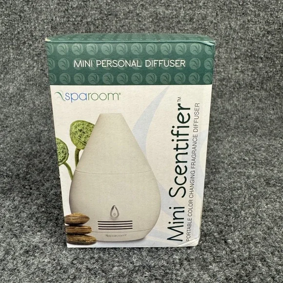 Sparoom Mini Scentifier USB Powered Color Changing Essential Oil Diffuser