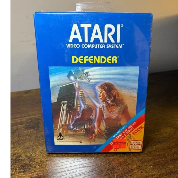 Atari 2600 Defender Video Game CX2609 Factory Sealed First Edition DC Comic Book