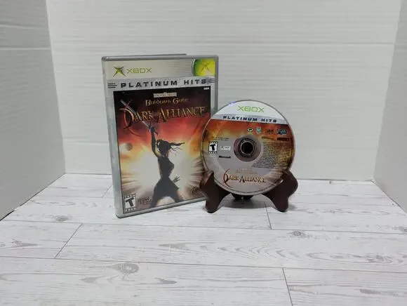 Xbox Balder's Gate Dark Alliance Platinum Hits (Microsoft Xbox 2001) Tested