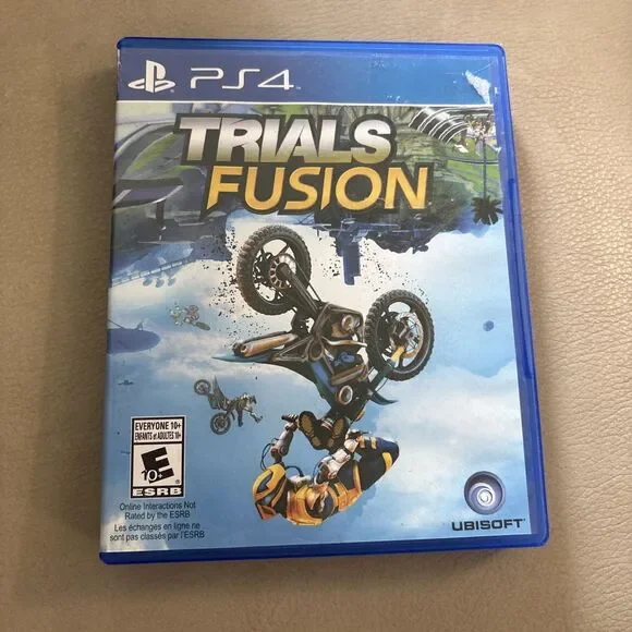 Sony Playstation 4 PS4 Trials Fusion - Ubisoft Platform Racing Motorcycle Game