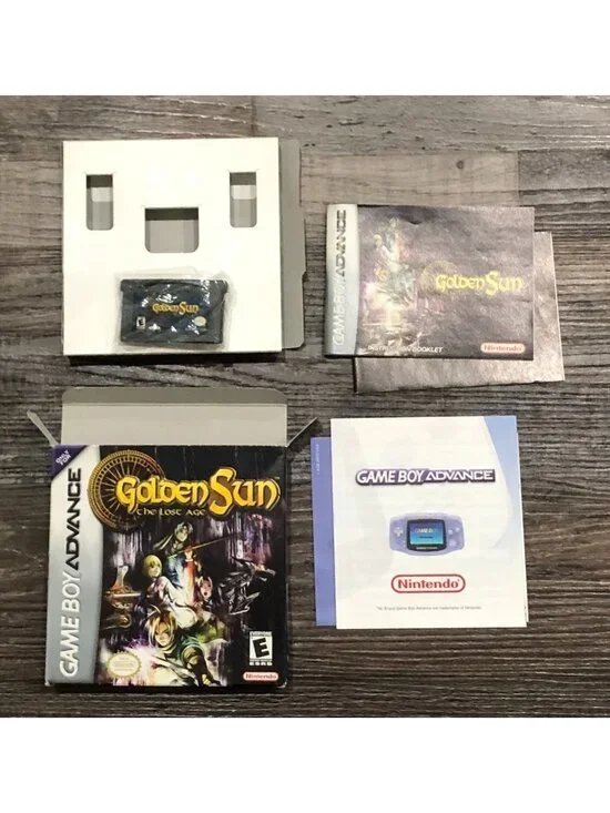 Golden Sun The Last Age Game Boy Advanced Complete NEW in Open Box