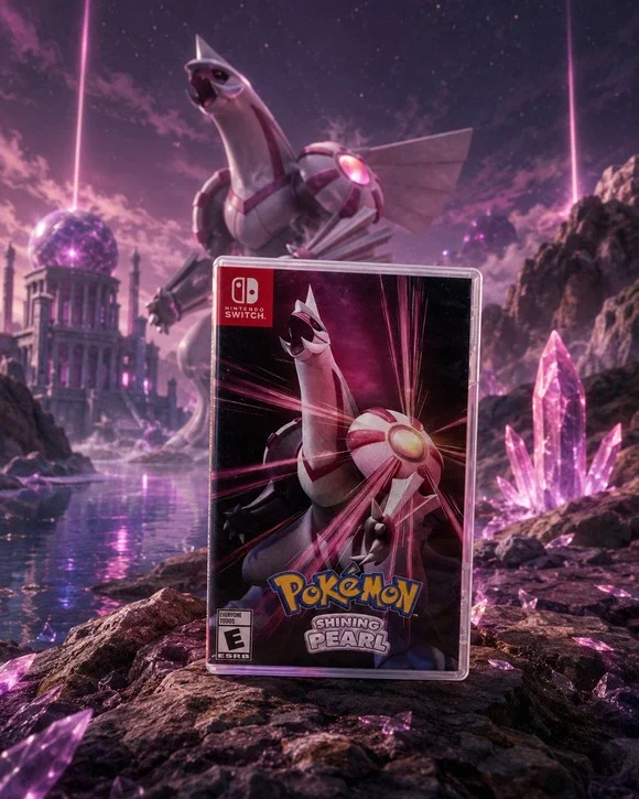 Pokemon Shining Pearl Nintendo Switch Complete CIB 2021 Authentic Game