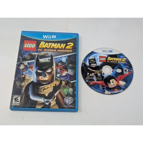 LEGO Batman 2: DC Super Heroes (Nintendo Wii U, 2013) Pre‎ Owned