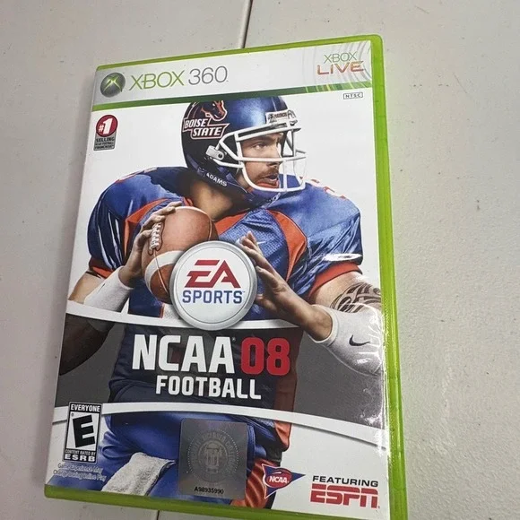 Xbox 360 NCAA Football 08 EA Sports Video Game Disc