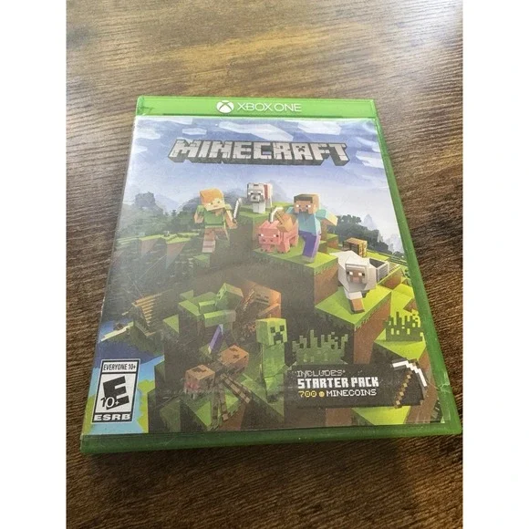 Minecraft‎ Starter Collection Xbox One Complete CIB Tested Includes Disc Mojang