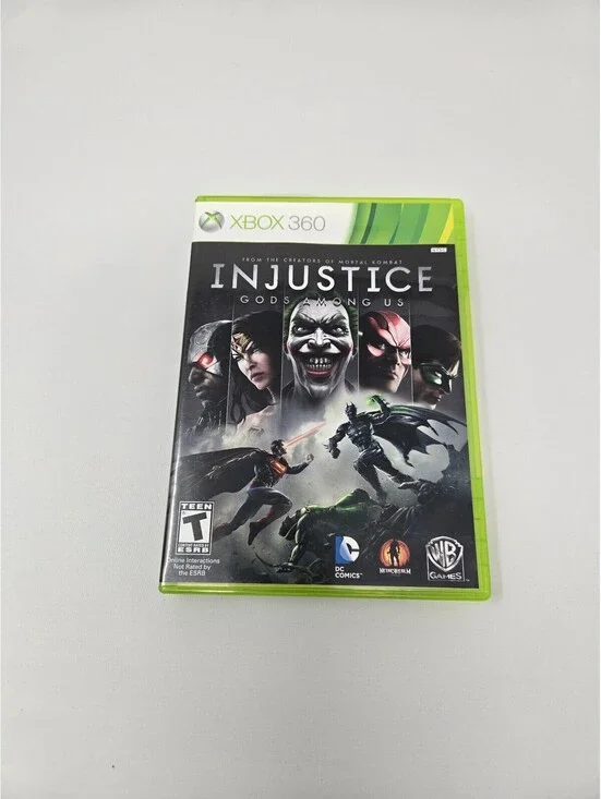 Injustice: Gods Among Us (Xbox 360, 2013) Standard Edition CIB