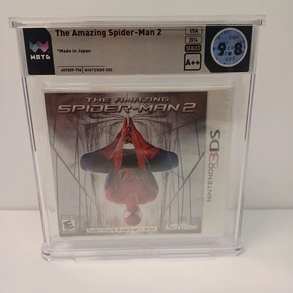 The Amazing Spider-Man 2‎ NINTENDO 3DS WATA Graded 9.8 A++