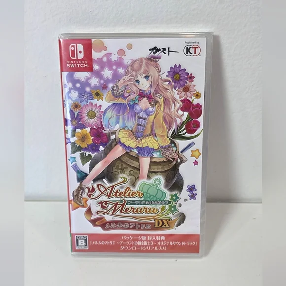☀️Atelier Meruru DX The Achemist of Arland 3 Nintendo Switch Japan import