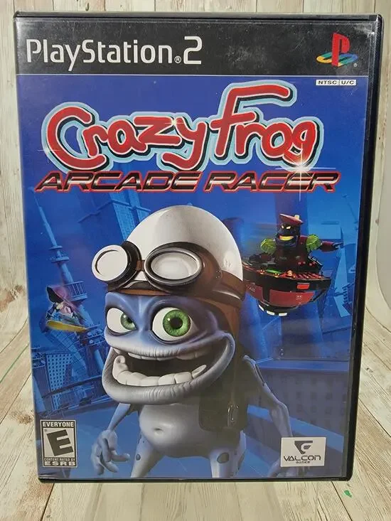Crazy Frog Arcade Racer (Sony PlayStation 2, 2007) Complete