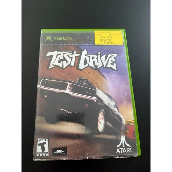 Test Drive (Microsoft‎ Xbox, 2002) Complete CIB With Manual