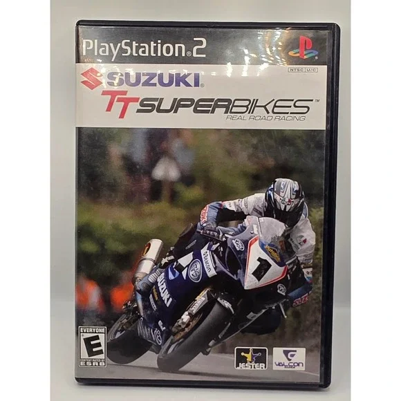 Suzuki TT Superbikes Real Road Racing Sony PlayStation 2 PS2 Game CIB