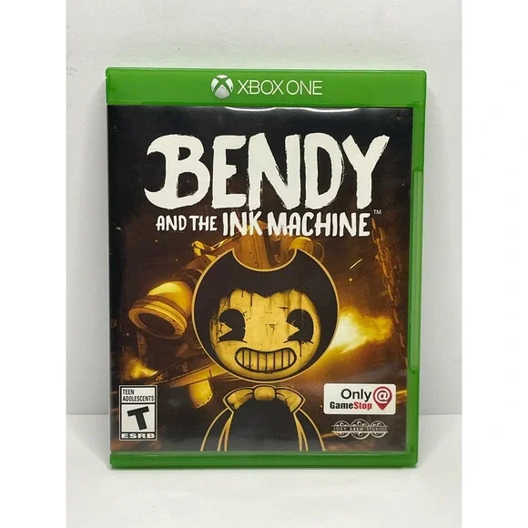 Bendy and the Ink Machine Xbox One Game Horror Puzzle Action GameStop Exclusive