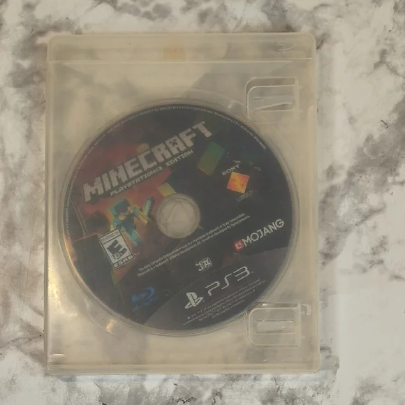 Minecraft PlayStation 3 Game - Black Disc