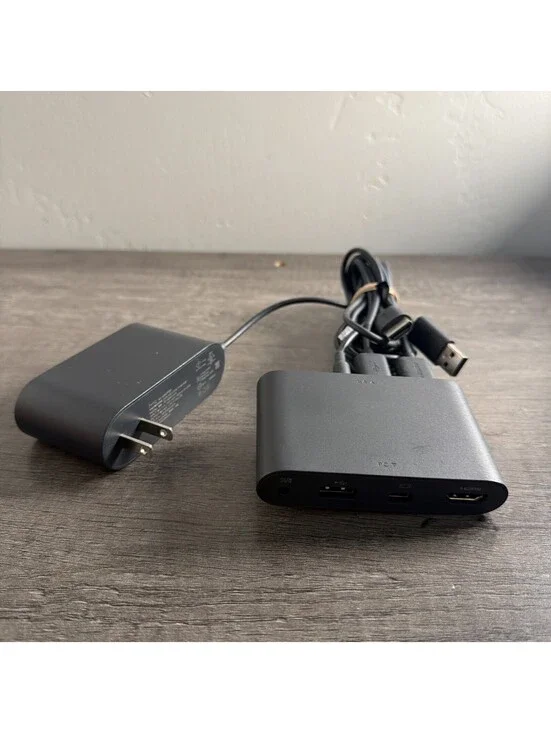 HTC Vive Link Box 2PU6100 OEM + Power Adapter + USB To USB Cable