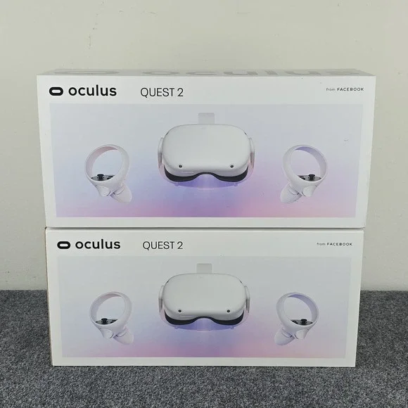 Oculus Quest 2 256GB Advanced All-in-one VR Headset – White (301-00351-01)