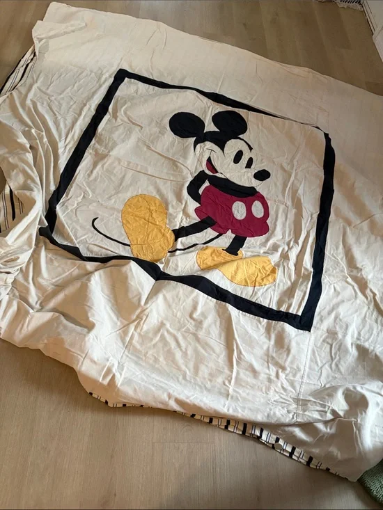 🐭 DISNEY MICKEY MOUSE Disney Store QUEEN duvet cover