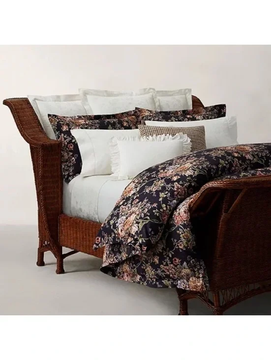 Ralph Lauren Elyse Duvet Cover Full/Queen in Eggplant, NWT $430