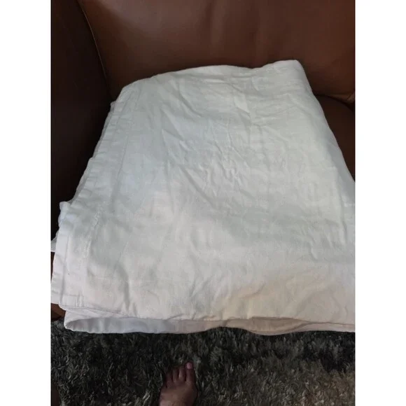 Beddley White Easy Change King Size Duvet Cover