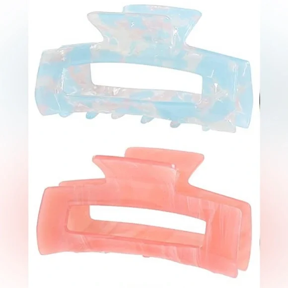 Brand New, Never Used Set of 4 Hair Claw Clips