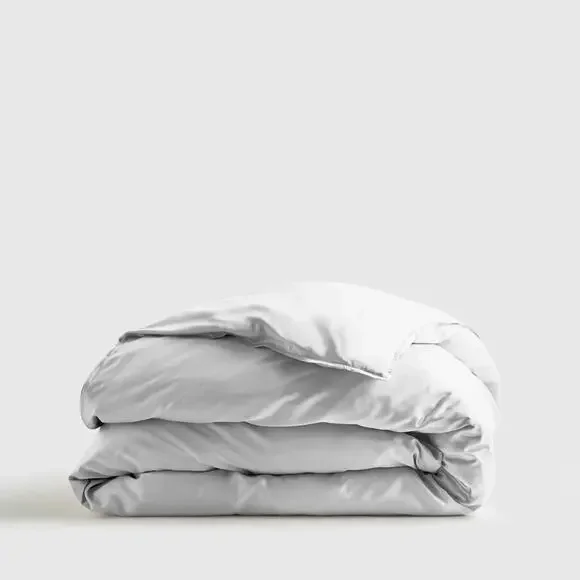 Quince Bamboo Duvet‎ Cover Light Grey Size King/Calking