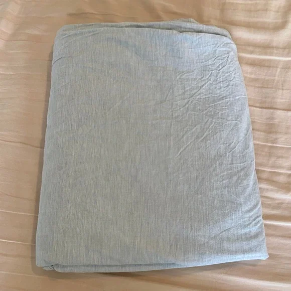 Pottery Barn 100% Organic Cotton Twin Duvet Cover