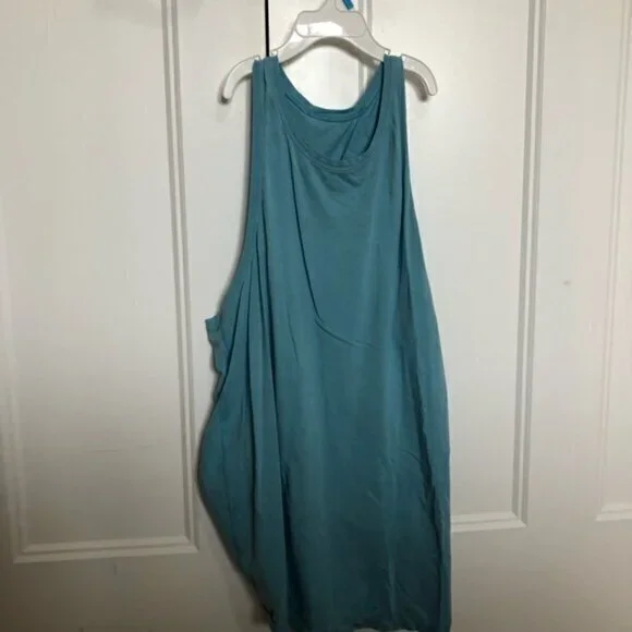 Light Blue lululemon open tie back Tank Top size 6