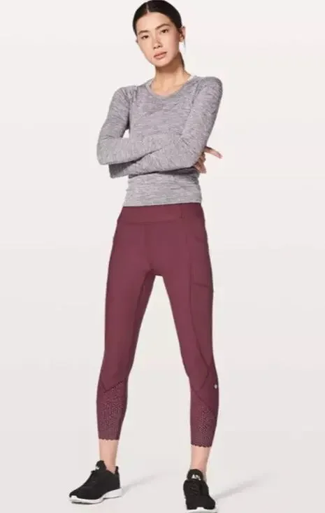Lululemon Tight Stuff Tight II Size 8 Redwood 25