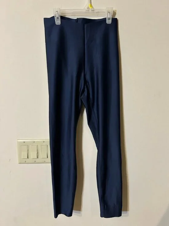 ALO Navy Blue athletic leggings size M Good condition