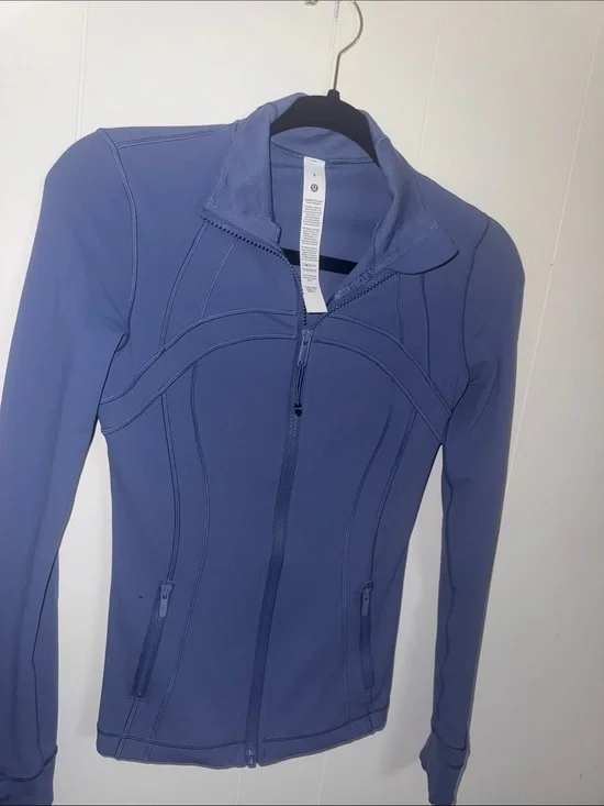 Lululemon “Nulu” Zip-Up Jacket in Slate Blue