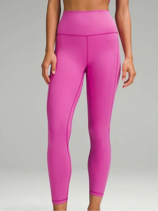 Lululemon Align High-Rise Pant with Pockets 25” in Pow Pink Tone