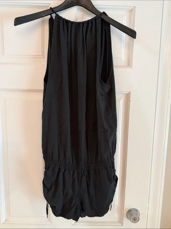 Lululemon Non-Stop Romper High-Neck Halter Athleisure Black – Size 4