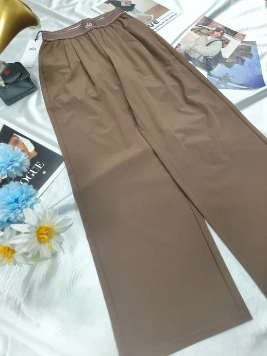 Alo Yoga Espresso Suit Up Trouser🌲Minimalist Luxury Style🐾(Regular 30