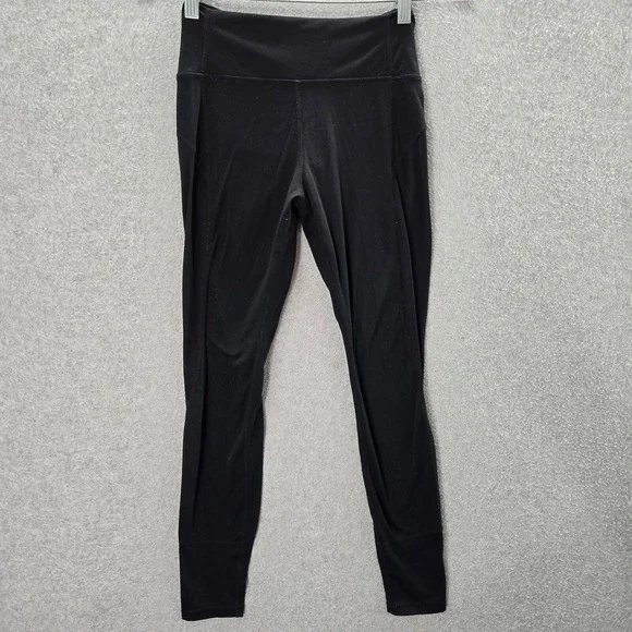 Lululemon Women Activewear Pants 2 Black‎ Leggings Skinny Mid Rise 26