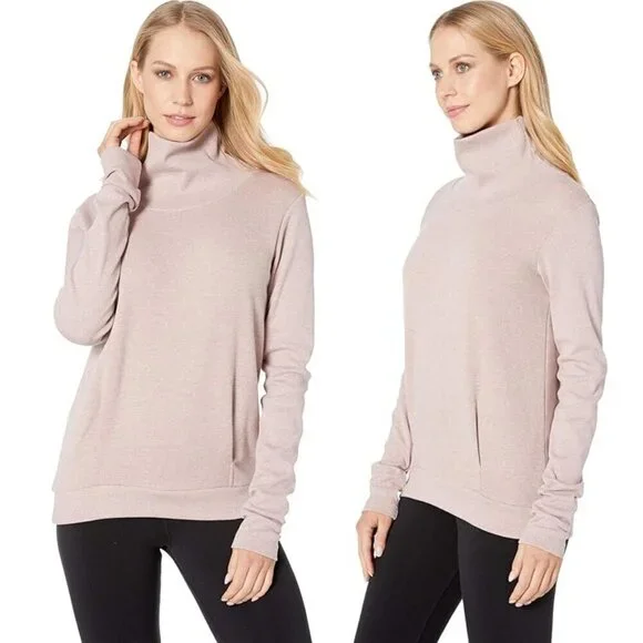ALO Clarity Long Sleeve turtleneck Top Size XS 41462