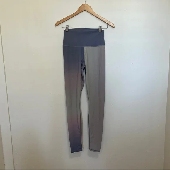 Alo Yoga Vapor High-Waist Gradient Dusk Legging in Sunrise Sky Size Small