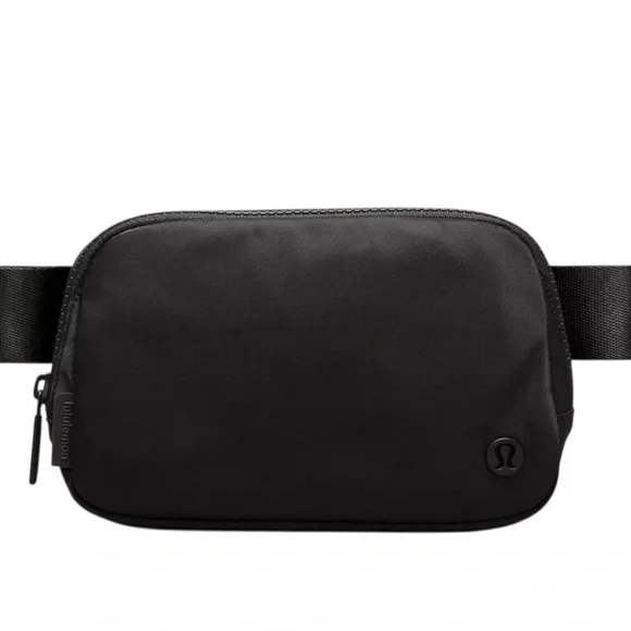 Lululemon Black Everywhere Belt‎ Bag Large 2L Black on Black